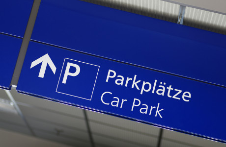 Parkplatz-Schild